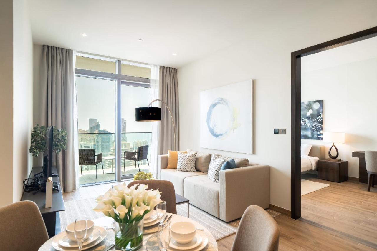 Luton Vacation Homes - Marina View & Luxury 1Br - Jumeirah Living Marina Gate Tower 3 - 54Ab49Ab36Ab Dubaj Exteriér fotografie