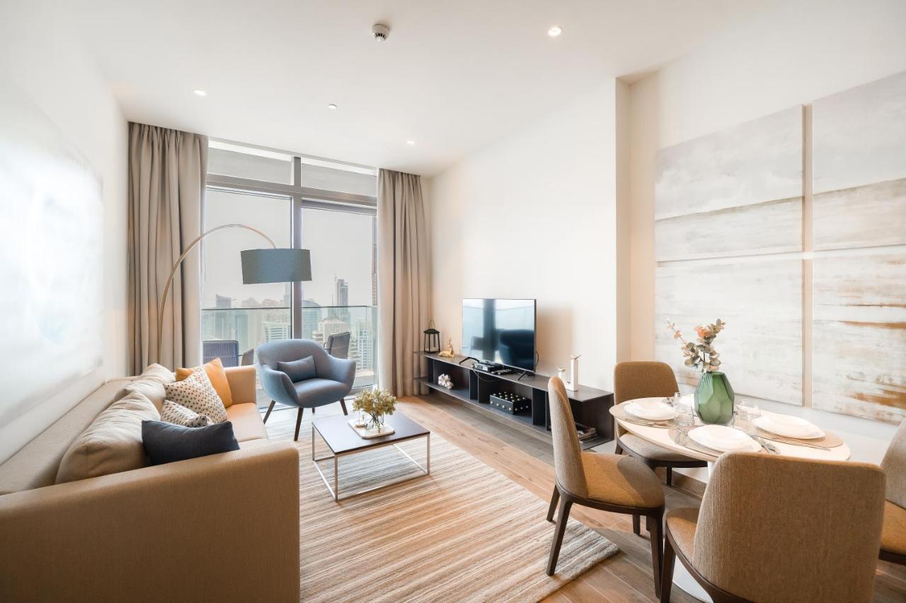 Luton Vacation Homes - Marina View & Luxury 1Br - Jumeirah Living Marina Gate Tower 3 - 54Ab49Ab36Ab Dubaj Exteriér fotografie