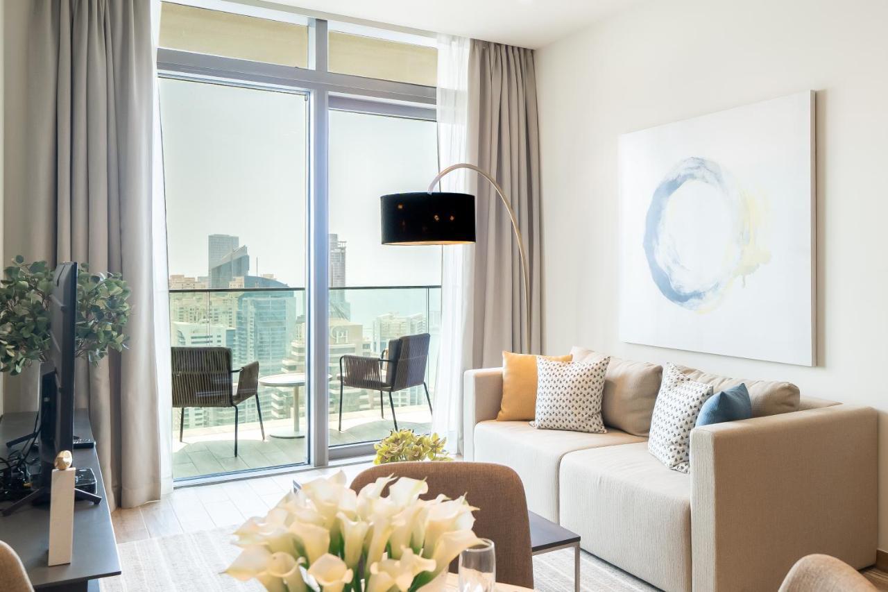 Luton Vacation Homes - Marina View & Luxury 1Br - Jumeirah Living Marina Gate Tower 3 - 54Ab49Ab36Ab Dubaj Exteriér fotografie