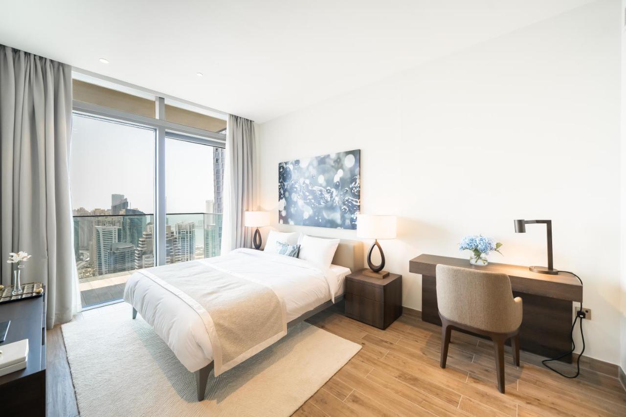 Luton Vacation Homes - Marina View & Luxury 1Br - Jumeirah Living Marina Gate Tower 3 - 54Ab49Ab36Ab Dubaj Exteriér fotografie