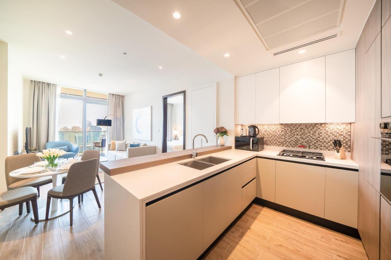 Luton Vacation Homes - Marina View & Luxury 1Br - Jumeirah Living Marina Gate Tower 3 - 54Ab49Ab36Ab Dubaj Exteriér fotografie